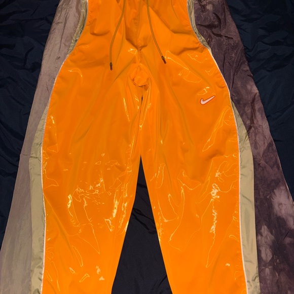 Nike Bright Orange Athletic Pants